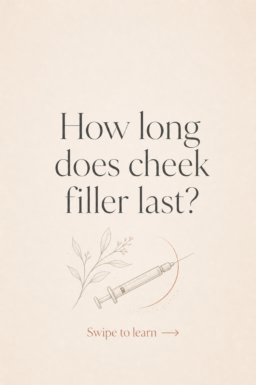 Cheek filler carousel cover